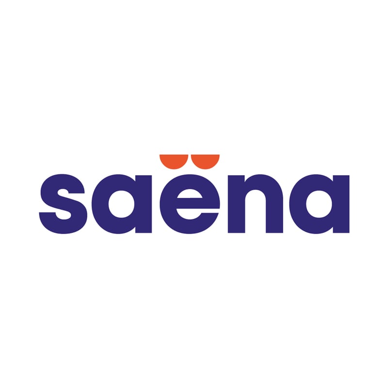 Saëna, identité visuelle immobilière par Dklic